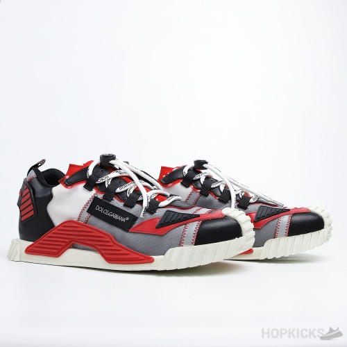 D&GG Red Grey Black NS1 Sneakers