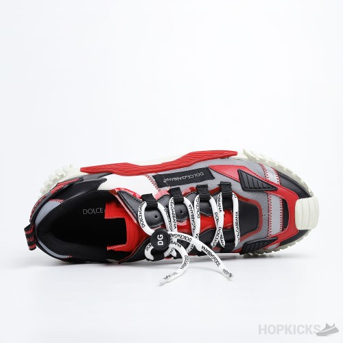D&GG Red Grey Black NS1 Sneakers