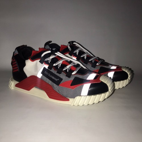 D&GG Red Grey Black NS1 Sneakers