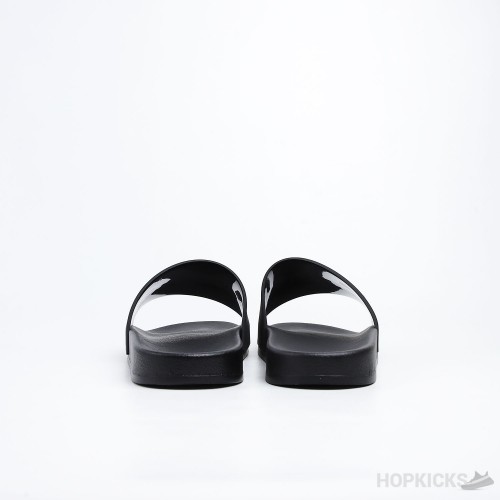 Balenciaga Pool Slide Black White