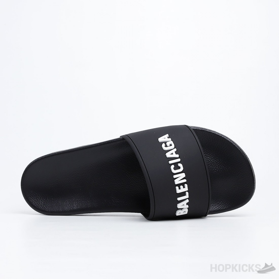 Balenciaga Pool Slide Black White