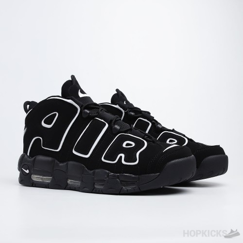 Air More Uptempo Black White