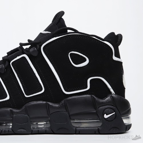 Air More Uptempo Black White