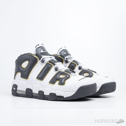 Air More Uptempo White Anthracite Metallic Gold