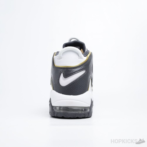 Air More Uptempo White Anthracite Metallic Gold