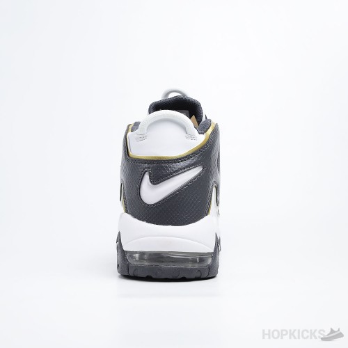 Air More Uptempo White Anthracite Metallic Gold