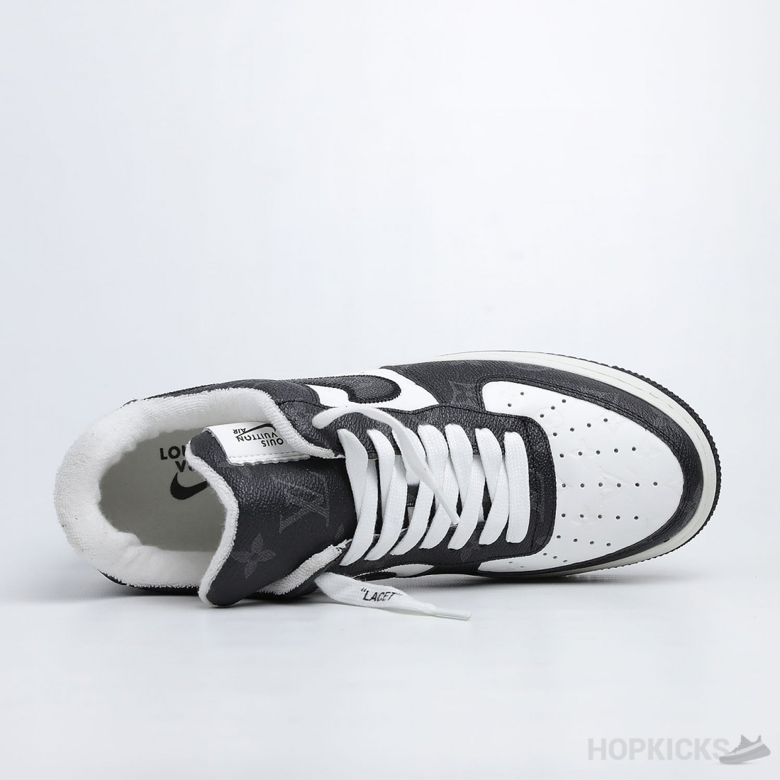 Buy Online Louis Vuitton x Air Force Trainer Sneaker White Black