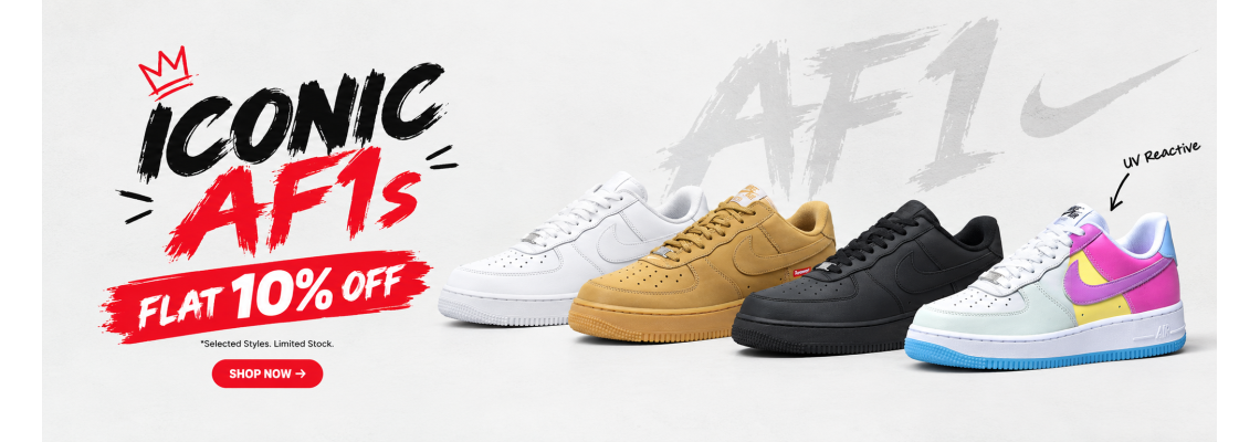 ICONIC AIR FORCE 1's