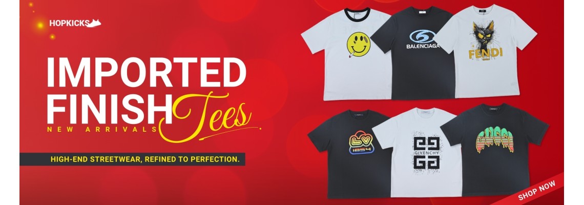 Imported tees banner