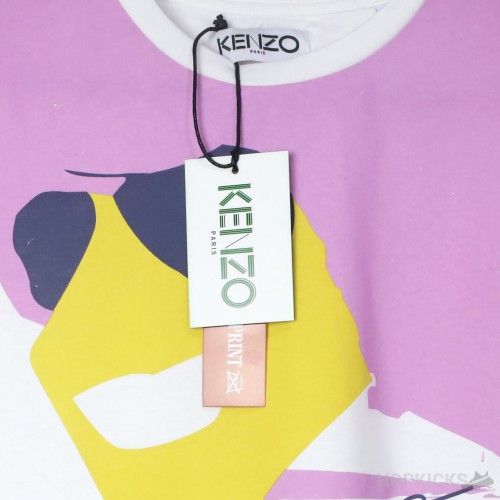 Kenzo Tribute White T-shirt (Economy Batch)