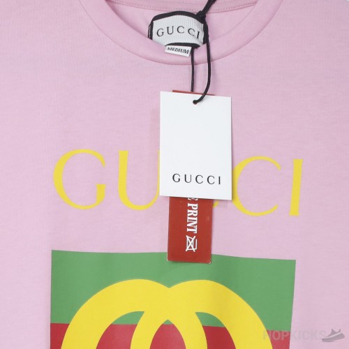 Gucci Classic Pink T-Shirt (Economy Batch)