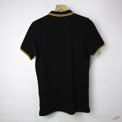 Stone Island Black Polo Shirt