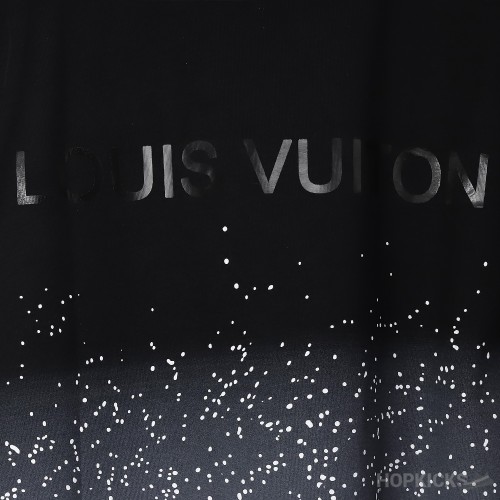 LV Black White Doted T-Shirt