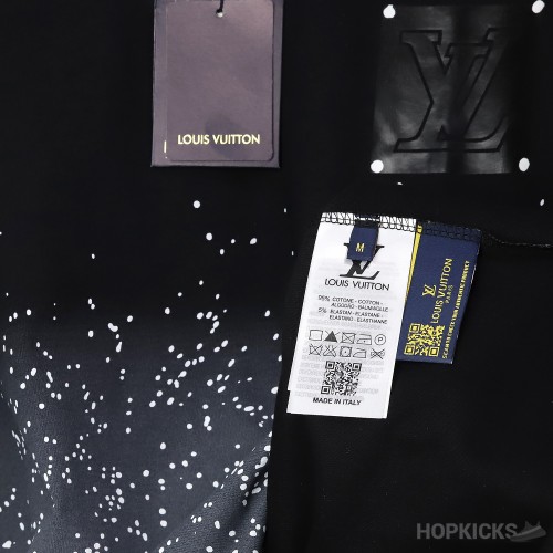 LV Black White Doted T-Shirt