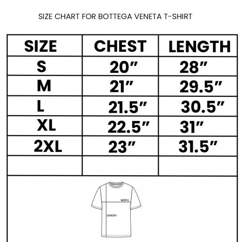Bottega Veneta Green Logo Light Blue T-Shirt