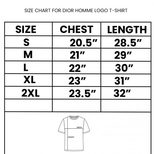 Dior Homme Logo Printed T-Shirt
