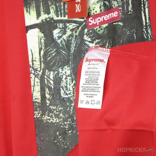 Supreme X Jason in The Jungle Red T-Shirt