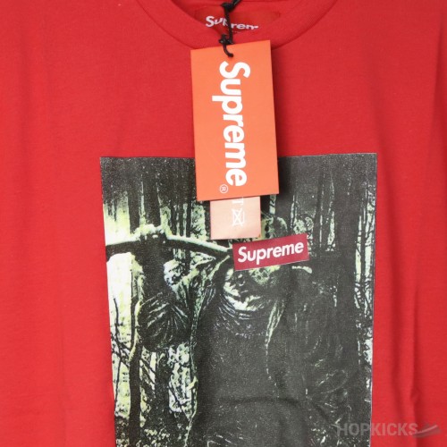 Supreme X Jason in The Jungle Red T-Shirt