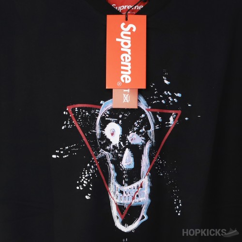 Supreme Skull Black T-Shirt (Economy Batch)