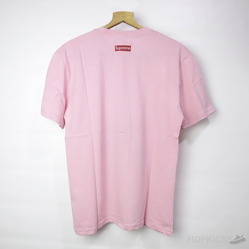 Supreme Wanted Panda Soft Pink T-Shirt