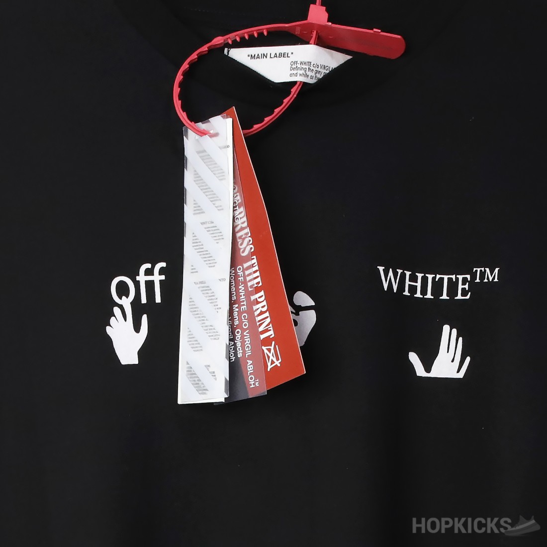 Off-White X Kaws Black T-Shirt