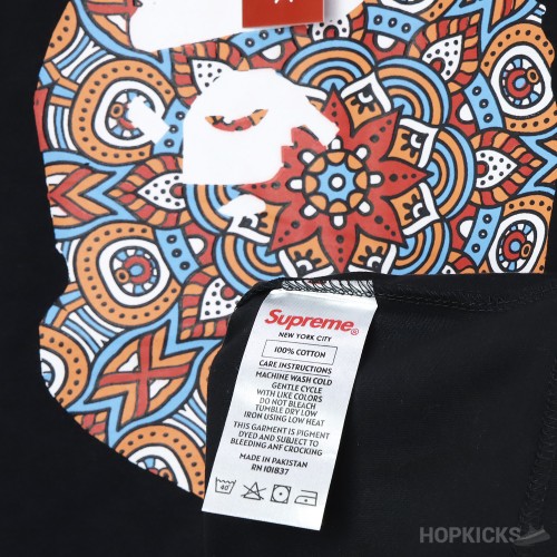 Supreme Art Work Black T-Shirt (Economy Batch)