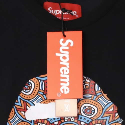 Supreme Art Work Black T-Shirt (Economy Batch)