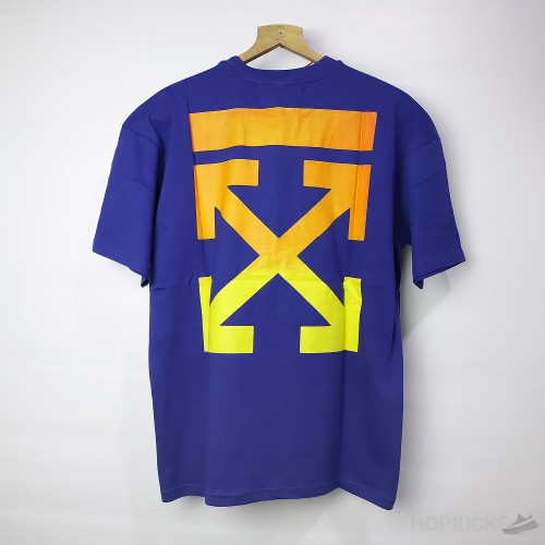 Off-White Two Color Arrow Navy T-Shirt 