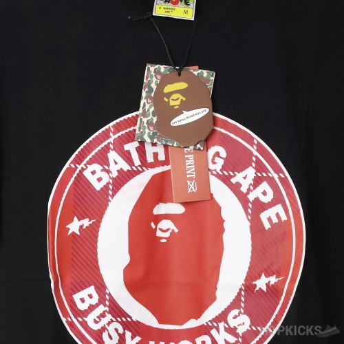 Bape Busy Works Black T-Shirt (Economy Batch)