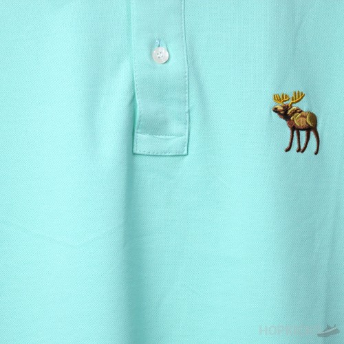 Abercrombie & Fitch Turquoise Polo Shirt