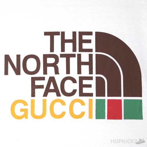Gucci x North Face White T-Shirt White