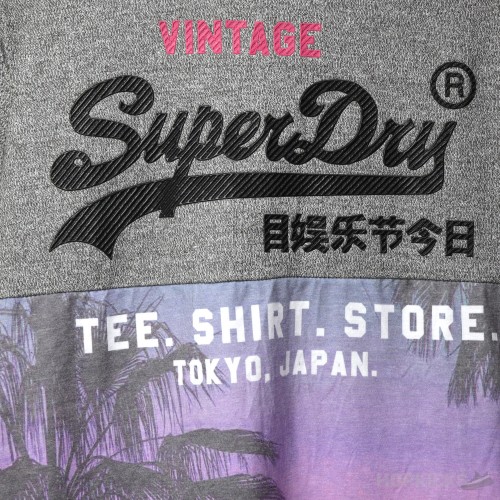 Super Dry Vintage Grey T-shirt