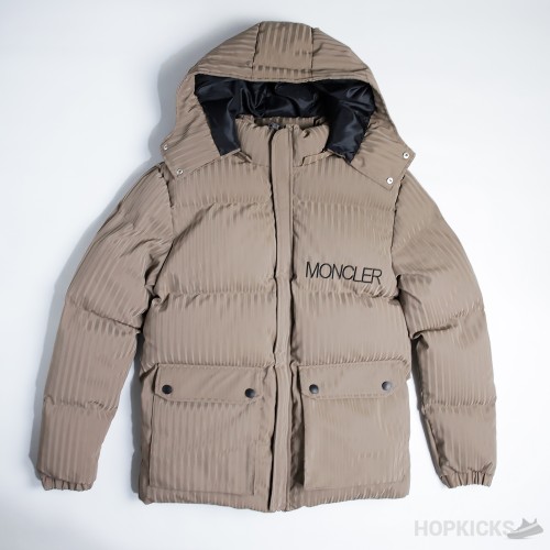 Moncler Puffer Brown Jacket