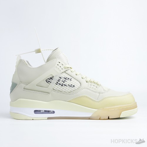 Air Jordan 4 Retro Off-White Sail (Premium Batch)