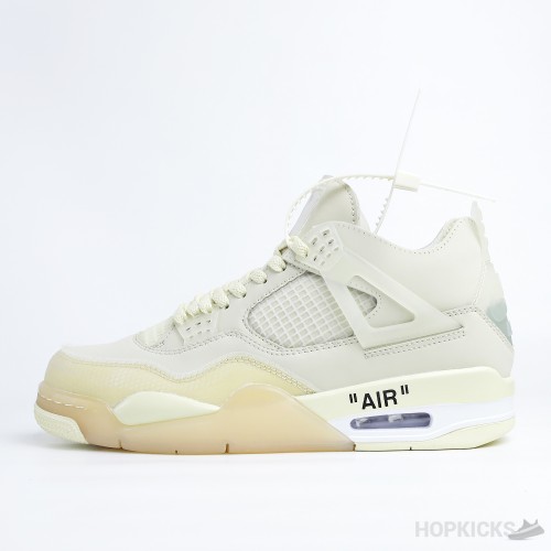 Air Jordan 4 Retro Off-White Sail (Premium Batch)