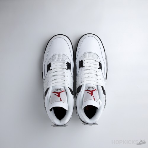 Air Jordan 4 Retro Golf White Cement (Premium Batch)