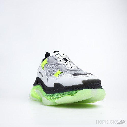 Bale*ciaga Triple S Clear Sole White Green