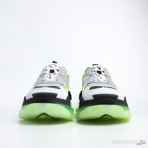 Bale*ciaga Triple S Clear Sole White Green