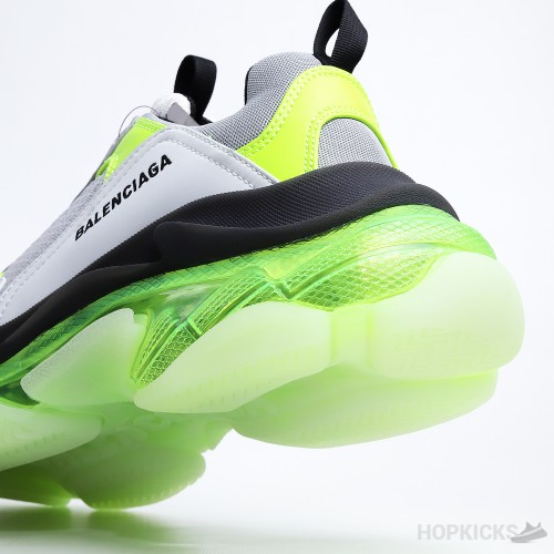 Bale*ciaga Triple S Clear Sole White Green