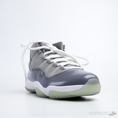 Air Jordan 11 Retro Cool Grey (Smoked Sole) (Dot Perfect)