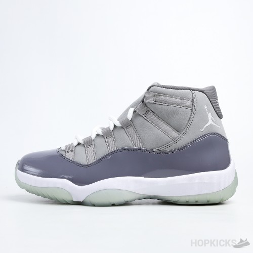 Air Jordan 11 Retro Cool Grey (Smoked Sole) (Dot Perfect)