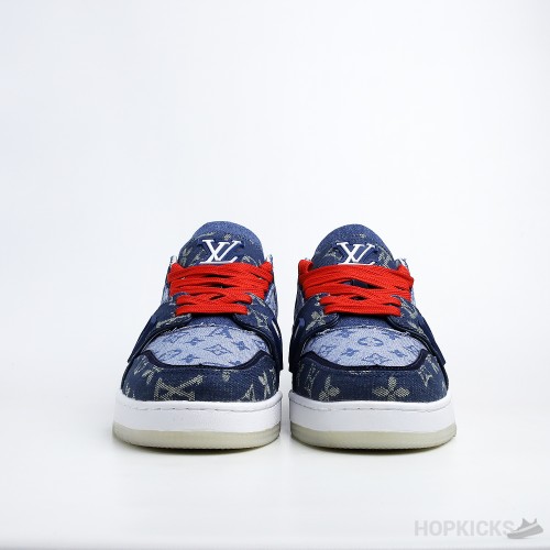 LV Trainer Sneaker Denim Monogram