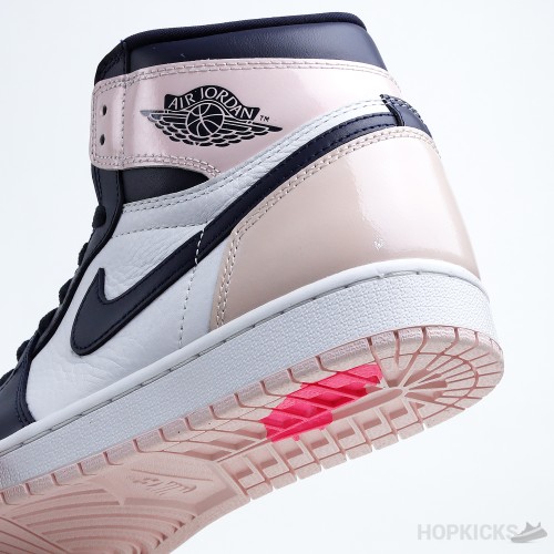 Air Jordan 1 Retro High Black Crimson Tint (Dot Perfect)