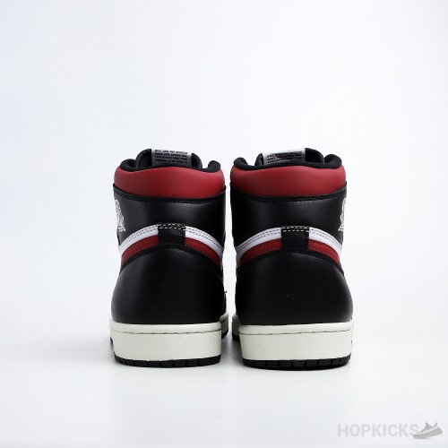 Air Jordan 1 Retro High Black Gym Red (Dot Perfect)