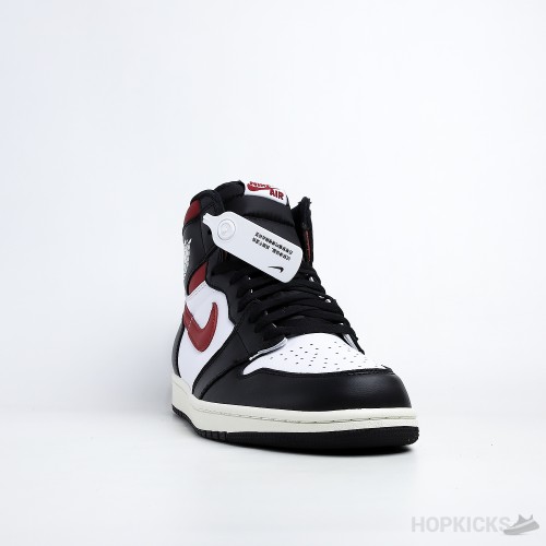 Air Jordan 1 Retro High Black Gym Red (Dot Perfect)