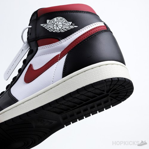 Air Jordan 1 Retro High Black Gym Red (Dot Perfect)