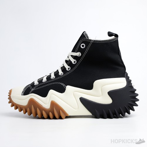 Converse Run Star Motion Black White Gum (Premium Batch)