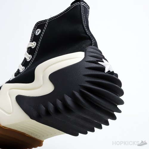 Converse Run Star Motion Black White Gum (Premium Batch)