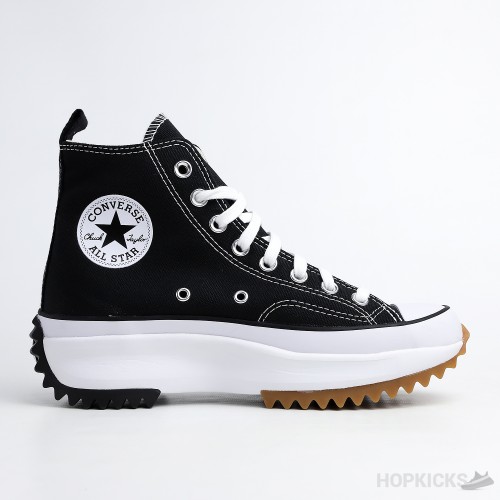 Run Star Hike Hi Black White Gum (Premium Batch)