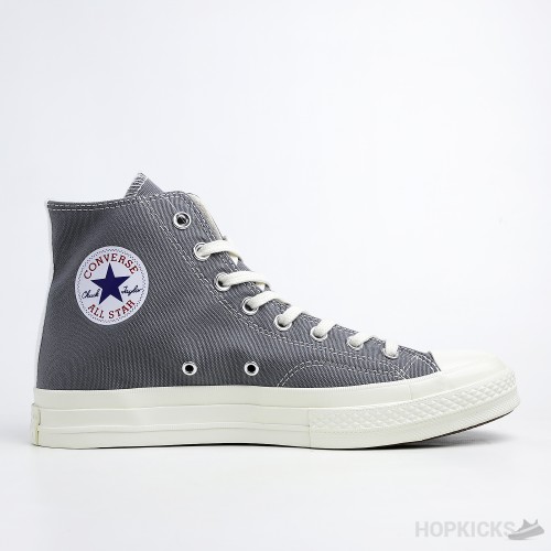 Converse Chuck Taylor All-Star 70s Hi Comme des Garcons PLAY Grey